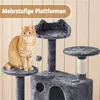 Yaheetech Kratzbaum Katzenbaum Stabiler Katzenkratzbaum Produktbild-Vorschau 5