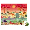 JANOD Puzzle "Tier-Nationalpark" im Koffer (54 TEILE), 54 Produktbild-Vorschau 3