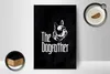 Holzschild Tiere Hund Dog The Dogfather 12x18 cm Geschenk Produktbild-Vorschau 3