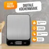 Strex Küchenwaage Digital mit 4 Präzisionssensoren - 1g bis Produktbild-Vorschau 2