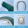 4000mAh Tragbar Nackenventilator 360° Hals Ventilator USB Produktbild-Vorschau 7