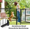 XINZI 8-teilig Welpenauslauf 80cm hoch, Welpenlaufstall mit Produktbild-Vorschau 5