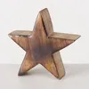 3tlg Set Deko-Aufsteller Stern Clozzy aus Holz 10-18cm Produktbild-Vorschau 5