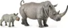 Collecta weißes Nashorn XL Spielfigur - Safari Tier Produktbild-Vorschau 2