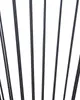 BELIANI Balkonstuhl Schwarz Polyrattan Spaghetti-Optik Produktbild-Vorschau 8