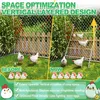 TRMLBE Perchoir pour poules 4 niveaux Grand support pour Voir les images du produit 5