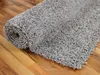 Hochflor Langflor Shaggy Teppich Aloha Grau, Größe:200x200 Produktbild-Vorschau 4