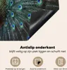 KitchenYeah© Herdabdeckplatte Pfau - Federn - Farben , Produktbild-Vorschau 4