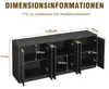 STILVORA Sideboard mit Wellenform und geschwungenem Produktbild-Vorschau 7