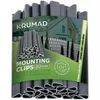 KRUMAD Befestigungsclips für Sichtschutzstreifen 20 Stücke Produktbild-Vorschau 10