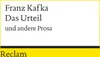 Das Urteil und andere Prosa Produktbild-Vorschau 2