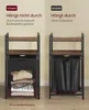 A comparison of two laundry baskets, highlighting the features of one over the other. Produktbild-Vorschau