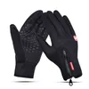 Fahrradhandschuhe Schwarz L-XL, Touchscreen, Damen Herren, Produktbild-Vorschau 2