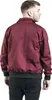 RED by EMP Herren bordeaux rote Bomberjacke mit Stehkragen Produktbild-Vorschau 6