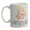 Mr. & Mrs. Panda Becher Bär Kommunion Mädchen - Grau Produktbild-Vorschau 3