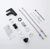 A collection of faucet parts laid out on a white background. Produktbild-Vorschau