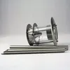 A solar path light and its stake are shown on a white background. Produktbild-Vorschau