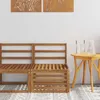 Best Möbel Outdoor Mittelsofa Massivholz Akazie Natur 59 x Produktbild-Vorschau 2