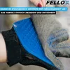 FELLOX Fellpflegehandschuh Fellhandschuhe Haarentfernung Produktbild-Vorschau 3