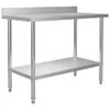 Piano di lavoro per cucina con ripiano superiore 120×60×120 Anteprima dell’immagine prodotto 4