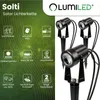 LUMILED 2v1 solárny záhradný reflektor, 3x2W LED reflektor Náhľad obrázku produktu 2