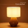 Stolní lampa Lignea Lux z juty v boho stylu, 60 W - Náhled obrázku produktu 2