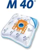 A product shot of a vacuum cleaner bag. Produktbild-Vorschau