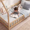 Kinderbed met geïntegreerd valbeveiligingssysteem, model Productafbeelding-voorbeeld 6
