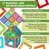 KRUMAD Magnetische Bauklötze 45 Teile - Kreatives Produktbild-Vorschau 2