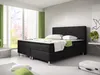 Boxspringbett B1 180x200 cm Webstoff Schwarz Produktbild-Vorschau 3