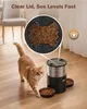 Futterautomat Katze 2 Näpfe Katzenfutter Automat: Edelstahl Produktbild-Vorschau 8