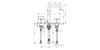 hansgrohe AXOR Citterio 3-Loch Waschtischarmatur 170, Produktbild-Vorschau 4