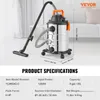 A wet/dry vacuum cleaner is shown in a room with a blurred background. Anteprima dell’immagine prodotto