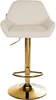 CLP 2er Set Barhocker Braga Stoffbezug mit Goldgestell, Produktbild-Vorschau 6