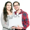 Mr. & Mrs. Panda Kissen 40x40 Der Sinn des Lebens... - Weiß Produktbild-Vorschau 3