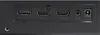A close-up view of the ports on the back of a monitor. Produktbild-Vorschau