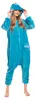Damen-Pyjama Kigurumi Kostüm Einteiler Krümelmonster Outfit Produktbild-Vorschau 6