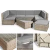 Mucola Lounge Set Polyrattan Gartenmöbel Rattanmöbel Produktbild-Vorschau 13