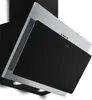 A close-up, angled view of a modern kitchen range hood. Produktbild-Vorschau
