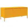 vidaXL TV skříňka hořčicově žlutá 101,5x39x43,5 cm Ocel Náhled obrázku produktu 7