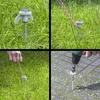 20 piquets de tente piquets à visser acier camping 20 cm en Voir les images du produit 2