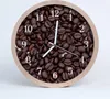 Holzuhr 20fi cm wanduhr - Kaffeebohnen Produktbild-Vorschau 1