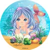 Tortenaufleger Meerjungfrau Disque azyme 20 cm - Produktbild-Vorschau 3