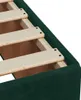 vidaXL Bettgestell ohne Matratze Dunkelgrün 80x200 cm Samt Produktbild-Vorschau 7