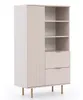 Marmex Möbel Regal-Set NUBIA SET 09 cashmere Wohnzimmer-Set Produktbild-Vorschau 2
