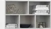 vidaXL Bücherregal/Sideboard Weiß 50x25x80 cm Holzwerkstoff Produktbild-Vorschau 6