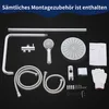 Duschsystem Trennbar, Chrom, Badewannenarmatur HOMELIVE, Produktbild-Vorschau 12
