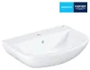 Grohe Bau umywalka ceramiczna z przelewem 60cm biała Podgląd zdjęcia produktu 11