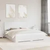 vidaXL Struttura per letto con cassetti bianca 180 x 200 cm Anteprima dell’immagine prodotto 2