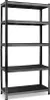Metall-Lagerregal 180 x 90 x 40 cm Humberg HR-851 schwarz Produktbild-Vorschau 2